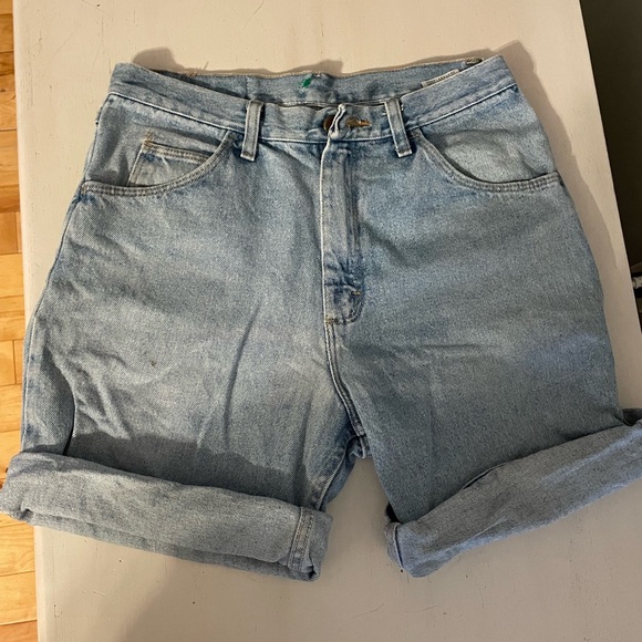 Vintage Wrangler Jean Denim Shorts - Picture 4 of 6